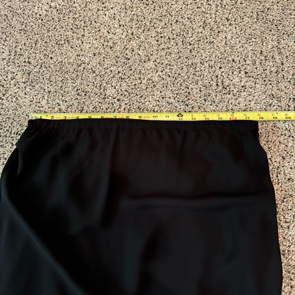 Chico’s Design maxi skirt in black polyester size 1 but runs very large - Picture 10 of 10